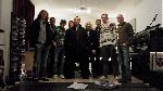 Wir alle im Berliner Studio der Baseballs; hier mit den Produzenten Andreas John und Erik Mcholl News 549 Bild