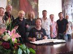 Eintrag ins Goldene Buch der Stadt Bonn; 30.08.2008 News 420 Bild