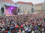 Der sehr gut gefüllte Dresdner Altmarkt; 1.6.2011 News 588 Bild