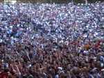 angemessene Optik - zumindest von der BÜhne aus betrachtet ;-) - beim Konzert in der Wuhlheide! News 152 Bild